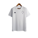 Camisa Cruzeiro Treino III 23/24 Torcedor Adidas Masculino - Branca com detalhes