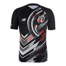 Camisa São Paulo Pré-jogo 25/26 - Torcedor New Balance Masculina - Preta com det