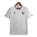 Camisa Fortaleza II 24/25 - Torcedor Leão Masculina - Branca com detalhes em azu