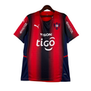 Camisa Cerro Portenho I 23/24 - Torcedor Puma Masculina - Vermelha com detalhes