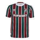 Camisa Fluminense I 25/26 - Torcedor Umbro Masculina - Vermelha e verde com deta
