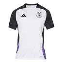 Camisa Seleção Alemanha Treino 24/25 - Torcedor Adidas Masculina - Branca e pret