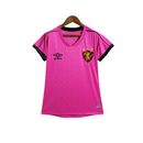 Camisa Sport Edição especial outubro rosa 23/24 - Feminina Umbro - Rosa com deta