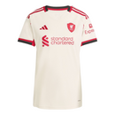 Camisa Liverpool II 25/26 - Torcedor Adidas Feminina - Bege com detalhes em verm