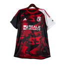 Camisa Burgos II 23/24 - Torcedor Adidas Masculinas - Vermelha com detalhes em p