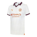 Camisa Manchester City II 23/24 - Torcedor Puma Masculina - Branca com detalhes