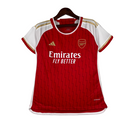 Camisa Arsenal I 23/24 - Torcedor Adidas Feminina - Vermelha com detalhes em bra