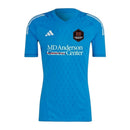 Camisa Houston Dynamo Goleiro 23/24 - Torcedor Adidas Masculina - Azul com detal