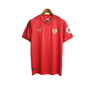 Camisa Sevilla II 23/24 - Torcedor Castore Masculina - Vermelha com ondulações c