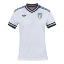 Camisa Seleção Itália II 26/27 - Torcedor Adidas Feminina - Branca com detalhes