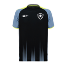 Camisa Botafogo Treino 24/25 - Torcedor Reebok Masculina - Preta com detalhes em