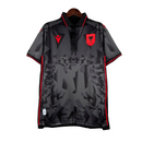 Camisa Seleção Albânia III II 23/24 - Torcedor Macron Masculina - Cinza com deta