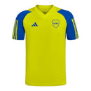 Camisa Boca Juniors Treino 24/25 - Torcedor Adidas Masculina - Amarelo com detal