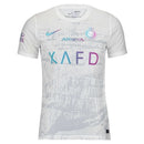 Camisa Al-Nassr III 23/24 - Torcedor Nike Masculina - Branca com detalhes em rox