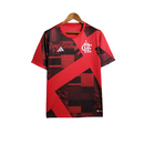 Camisa Flamengo I 23/24 - Torcedor Adidas Masculina - Vermelha com detalhes em p