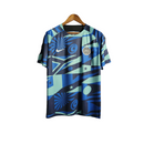 Camisa Inter de Milão Treino 23/24 - Torcedor Adidas Masculina - Azul com detalh