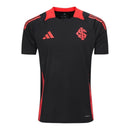 Camisa Internacional Treino 25/26 - Torcedor Adidas Masculina - Preta com detalh
