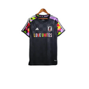Camisa Japão Treino 24/25 - Torcedor Adidas Masculina - Preta com detalhes multi