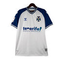 Camisa Tenerife I 23/24 - Torcedor Hummel Masculina - Branca com detalhes em azu