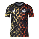 Camisa Newcastle 25/26 - Torcedor Adidas Masculina - Preta com detalhes em amare