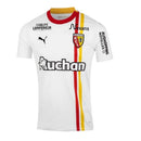 Camisa RC Lens III 23/24 - Torcedor Puma Masculina - Branca com detalhes em amar