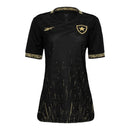 Camisa Botafogo II 24/25 - Torcedor Reebok Feminina - Preta com detalhes em dour