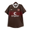 Camisa FC St Pauli I 23/24 - Torcedor Diiy Masculina - Marrom com detalhes em ve
