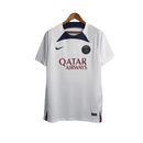 Camisa Paris Saint-Germain Treino 23/24 - Torcedor Nike Masculina - Branca com d