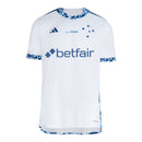 Camisa Cruzeiro II 24/25 - Torcedor Adidas Masculina - Branca com detalhes em az