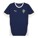 Camisa Seleção Portugal Treino 25/26 - Torcedor Puma Masculina - Azul com detalh