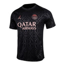 Camisa Paris Saint-Germain Pré-jogo 24/25 - Torcedor Jordan Masculina - Preta co