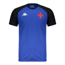 Camisa Vasco da Gama Goleiro Treino 25/26 - Torcedor Kappa Masculina - Azul e pr