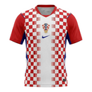 Camisa Seleção Croácia I 26/27 - Torcedor Nike Masculina - Branca e vermelha