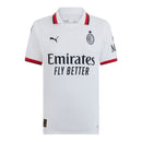 Camisa AC Milan II 24/25 - Torcedor Puma Feminina - Branca com detalhes em verme