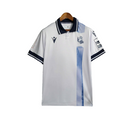 Camisa Real Sociedad III 23/24 - Torcedor Macron Masculina - Branca com detalhes