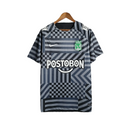 Camisa Atlético Nacional Treino 23/24 - Torcedor Nike Masculina - Preta com deta