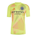 Camisa New York City Goleiro 24/25 - Torcedor Adidas Masculina - Amarela com det
