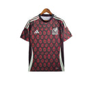Camisa Seleção do México I 24/25 - Torcedor Adidas Feminina - Vinho com detalhes