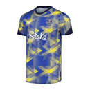 Camisa Everton Pré-jogo 24/25 - Torcedor Castore Masculina - Azul com detalhes e