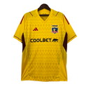 Camisa Colo Colo do Chile Goleiro 23/24 - Torcedor Adidas Masculina - Amarela co