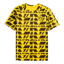Camisa Borussia Dortmund Pré-jogo 25/26 - Torcedor Puma Masculina - Amarela e pr