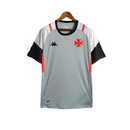 Camiseta Vasco da Gama Treino 23/24 - Kappa Torcedor Masculino - Cinza com detal