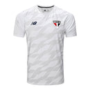 Camisa São Paulo Treino 24/25 - Torcedor New Balance Masculina - Branca com deta