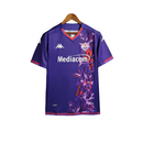 Camisa Fiorentina III 23/24 - Torcedor Kappa Masculina - Roxa com detalhes em ve