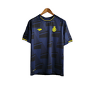 Camisa Al-Nassr Treino 23/24 - Torcedor Dunes Masculina - Azul com detalhes em p