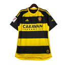 Camisa Real Zaragoza II 23/24 - Torcedor Adidas Masculina - Preta com detalhes e
