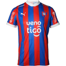 Camisa Cerro Portenho I 24/25 - Torcedor Puma Masculina - Vermelha e azul com de