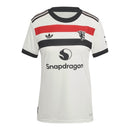 Camisa Manchester United III 24/25 - Torcedor Adidas Feminina - Branca com detal