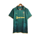 Camisa Sporting Lisboa 24/25 - Torcedor Nike Masculina - Verde com detalhes em d