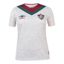 Camisa Fluminense III 24/25 - Torcedor Umbro Feminina - Branca com detalhes em v